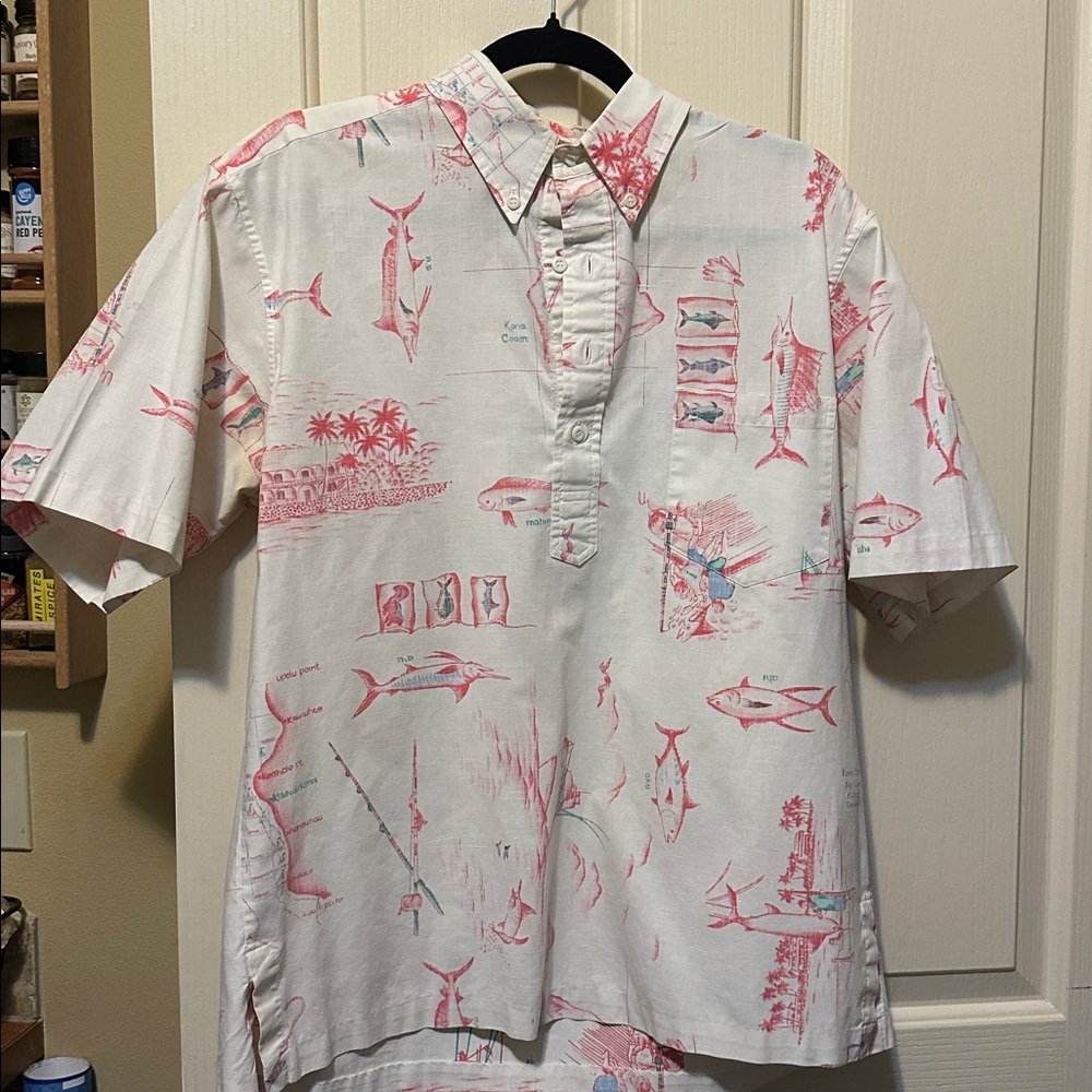 Reyn Spooner Hawaiian shirt, size large